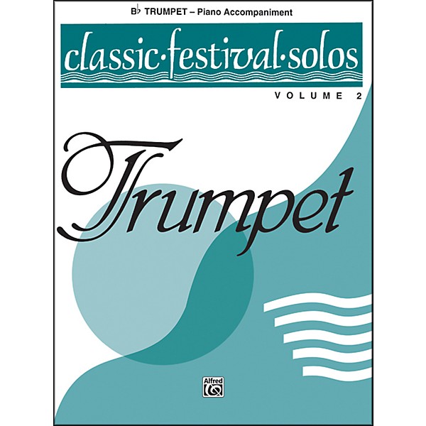 Alfred Classic Festival Solos (B-Flat Trumpet) Volume 2 Piano Acc.