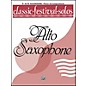 Alfred Classic Festival Solos (E-Flat Alto Saxophone) Volume 1 Piano Acc. thumbnail