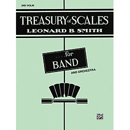 Alfred Treasury of Scales for Band and Orchestra 2nd Violin