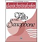 Alfred Classic Festival Solos (E-Flat Alto Saxophone) Volume 1 Solo Book thumbnail