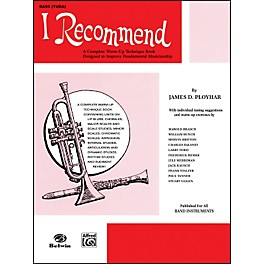 Alfred I Recommend Bass (Tuba)