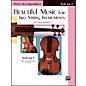Alfred Beautiful Music for Two String Instruments Book I Piano Acc. thumbnail
