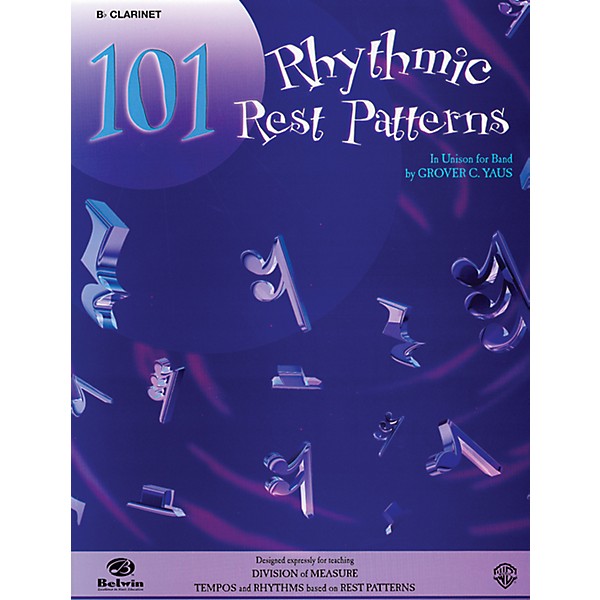 Alfred 101 Rhythmic Rest Patterns Drums