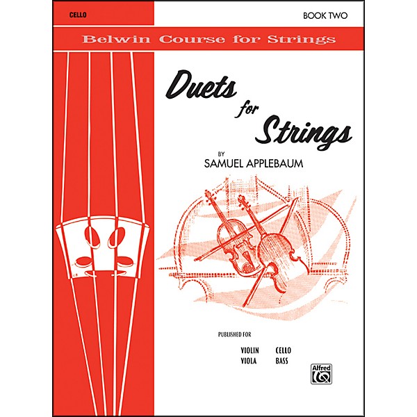 Alfred Duets for Strings Book II Cello