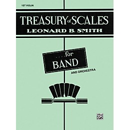 Alfred Treasury of Scales for Band and Orchestra 1st Violin
