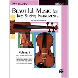 Alfred Beautiful Music for Two String Instruments Book I 2 Basses