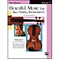 Alfred Beautiful Music for Two String Instruments Book I 2 Basses thumbnail