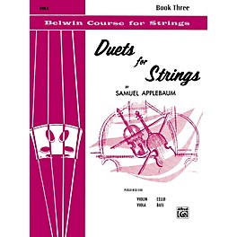 Alfred Duets for Strings Book III Viola