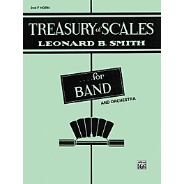 Alfred Treasury of Scales for Band and Orchestra 2nd F Horn