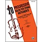 Alfred 20 Progressive Solos for String Instruments Bass thumbnail