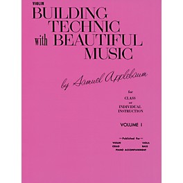 Alfred Building Technic with Beautiful Music Book I Violin