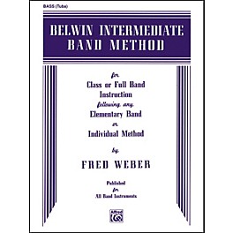 Alfred Belwin Intermediate Band Method Bass (Tuba)