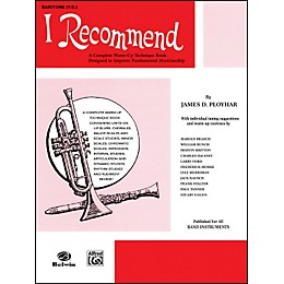 Alfred I Recommend Baritone (T.C.)