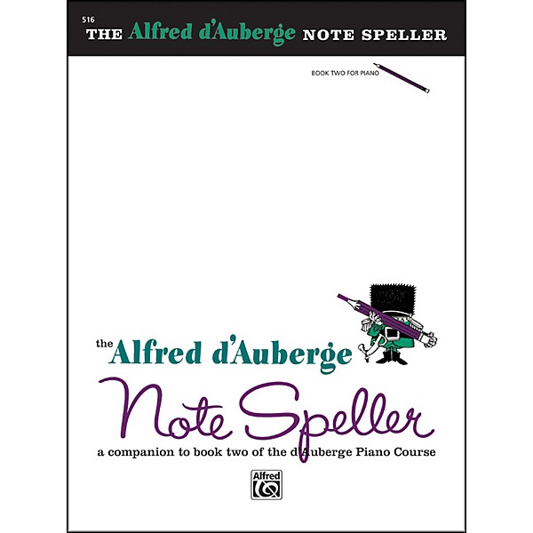 Alfred Alfred d'Auberge Piano Course Note Speller Book 2