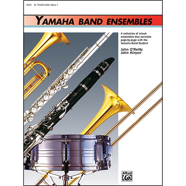Alfred Yamaha Band Ensembles Book 1 Tenor Sax