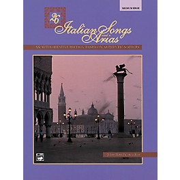 Alfred 26 Italian Songs and Arias Book (Medium High)