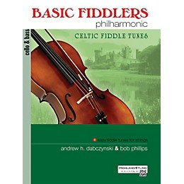 Alfred Basic Fiddlers Philharmonic Celtic Fiddle Tunes Cello/Bass Book