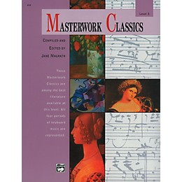 Alfred Masterwork Classics Level 5 Level 5 Book & CD