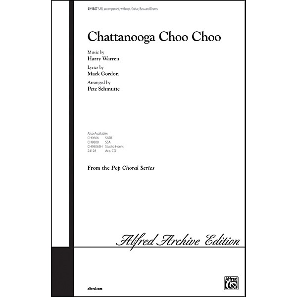 Alfred Chattanooga Choo Choo SAB