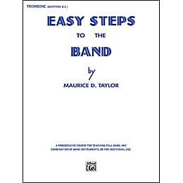 Alfred Easy Steps to the Band Trombone & Baritone B.C.