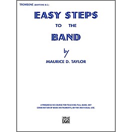 Alfred Easy Steps to the Band Trombone & Baritone B.C.