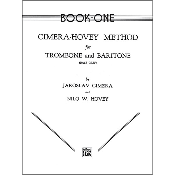 Alfred Cimera - Hovey Method for Trombone and Baritone Book I