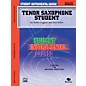 Alfred Student Instrumental Course Tenor Saxophone Student Level II thumbnail