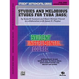 Alfred Student Instrumental Course Studies and Melodious Etudes for Tuba Level III