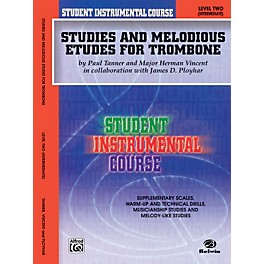 Alfred Student Instrumental Course Studies and Melodious Etudes for Trombone Level II