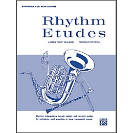 Alfred Rhythm Etudes Baritone T.C. (B-Flat Bass Clarinet)