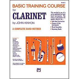 Alfred John Kinyon's Basic Training Course Book 2 Clarinet