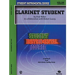 Alfred Student Instrumental Course Clarinet Student Level I