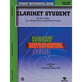 Alfred Student Instrumental Course Clarinet Student Level I