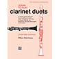 Alfred Learn to Play Clarinet Duets Book thumbnail