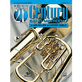 Alfred Belwin 21st Century Band Method Level 2 E-Flat Alto Saxophone Book