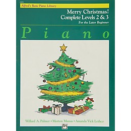 Alfred Alfred's Basic Piano Course Merry Christmas! Complete Book 2 & 3