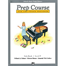 Alfred Alfred's Basic Piano Prep Course Solo Book F