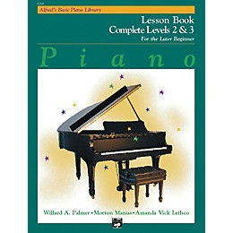Alfred Alfred's Basic Piano Course Lesson Book Complete 2 & 3