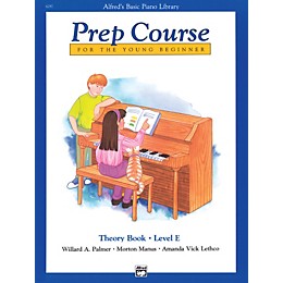 Alfred Alfred's Basic Piano Prep Course Theory Book E