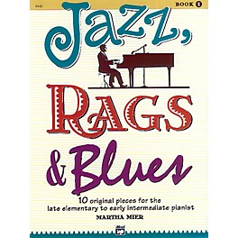Alfred Jazz Rags & Blues Book 1