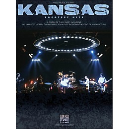 Hal Leonard Kansas Greatest Hits arranged for piano, vocal, and guitar (P/V/G)