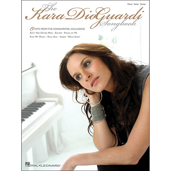Hal Leonard Kara Dioguardi Songbook arranged for piano, vocal, and guitar (P/V/G)