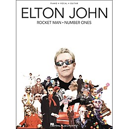 Hal Leonard Elton John Rocket Man Number Ones arranged for piano, vocal, and guitar (P/V/G)