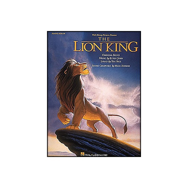 Hal Leonard The Lion King Piano Solos