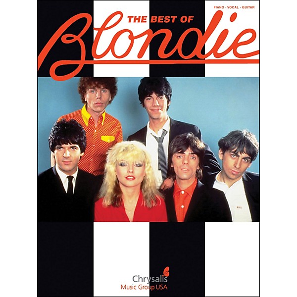 Hal Leonard The Best Of Blondie arranged for piano, vocal, and guitar (P/V/G)