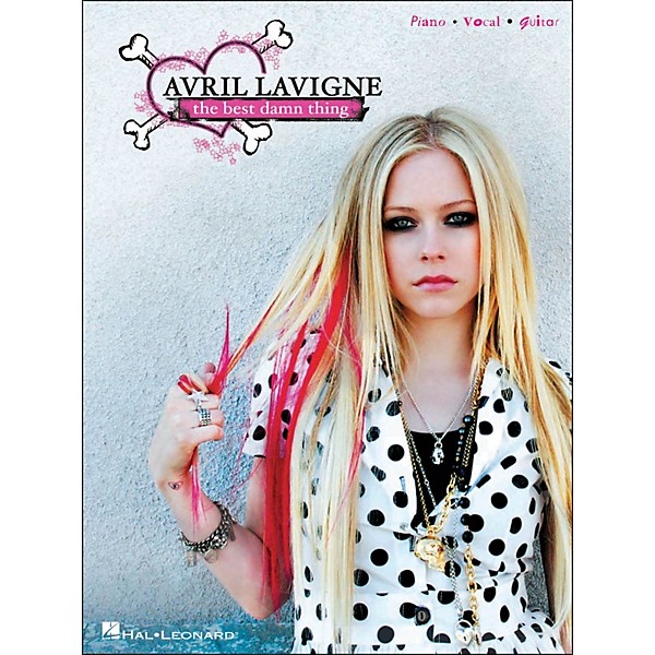 Hal Leonard Avril Lavigne The Best Damn Thing arranged for piano, vocal, and guitar (P/V/G)