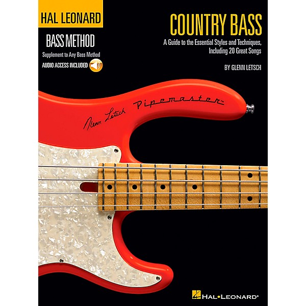 Hal Leonard Country Bass - Hal Leonard Bass Method Supplement To Any Bass Method Book/CD