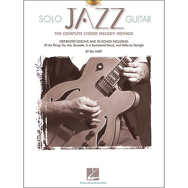 Hal Leonard Solo Jazz Guitar Book/CD