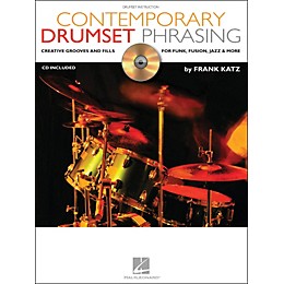 Hal Leonard Contemporary Drumset Phrasing Book/CD Drumset Instruction