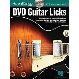 Hal Leonard Guitar Licks - At A Glance Book/DVD